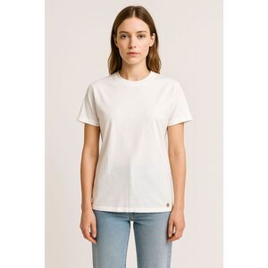 LUCY NAGLE Cotton Classic Crewneck Tee White‎ X-Small